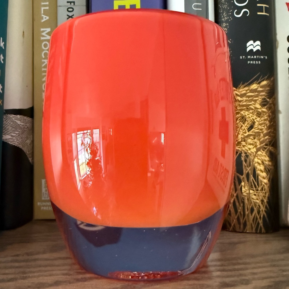 Glassybaby Votive Candle Holder Orange